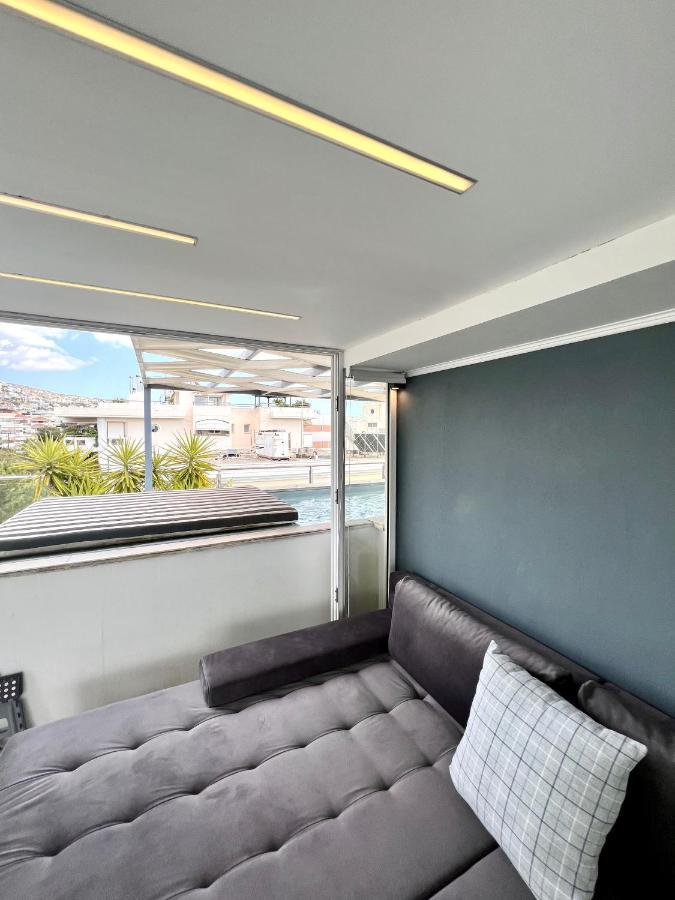 Citycenter Penthouse Mini Private Pool With Hydromassage And Great Town View เอเธนส์ ภายนอก รูปภาพ