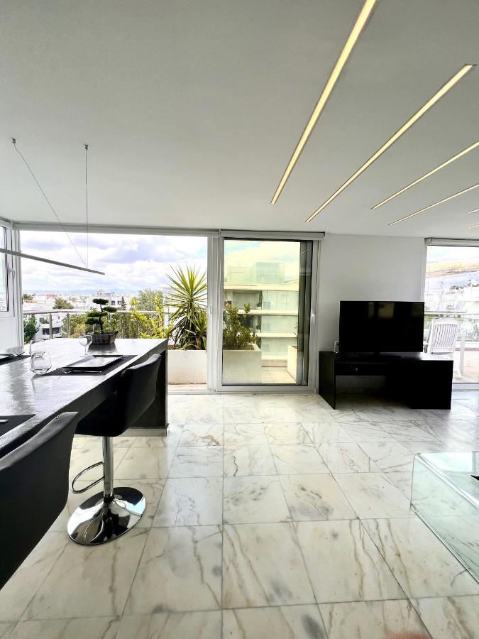 Citycenter Penthouse Mini Private Pool With Hydromassage And Great Town View เอเธนส์ ภายนอก รูปภาพ