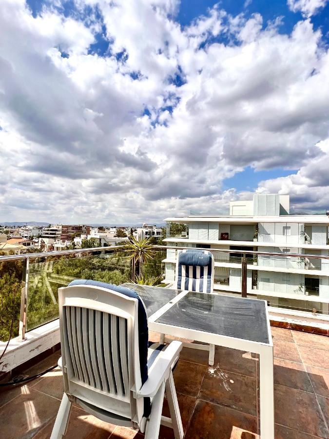 Citycenter Penthouse Mini Private Pool With Hydromassage And Great Town View เอเธนส์ ภายนอก รูปภาพ